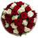 букет из красных и белых роз. Никарагуа